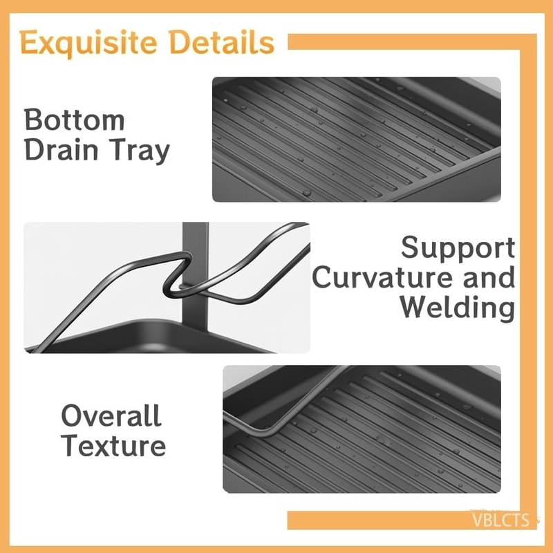 Antislip Pot Lid Storage Rack Pan Organizer Chopping Board Spatula Holder For Kitchen Counter Stove 3