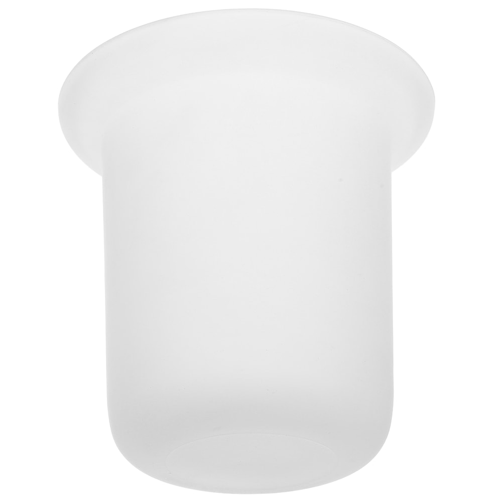 Toilet Brush Storage Base, Bathroom Cup for Frosted Glass Toilet Brush
