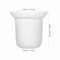 Toilet Brush Storage Base, Bathroom Cup for Frosted Glass Toilet Brush