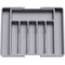 Adjustable Silverware Utensil Organizer, Expandable Cutlery Tray for Kitchen Storage