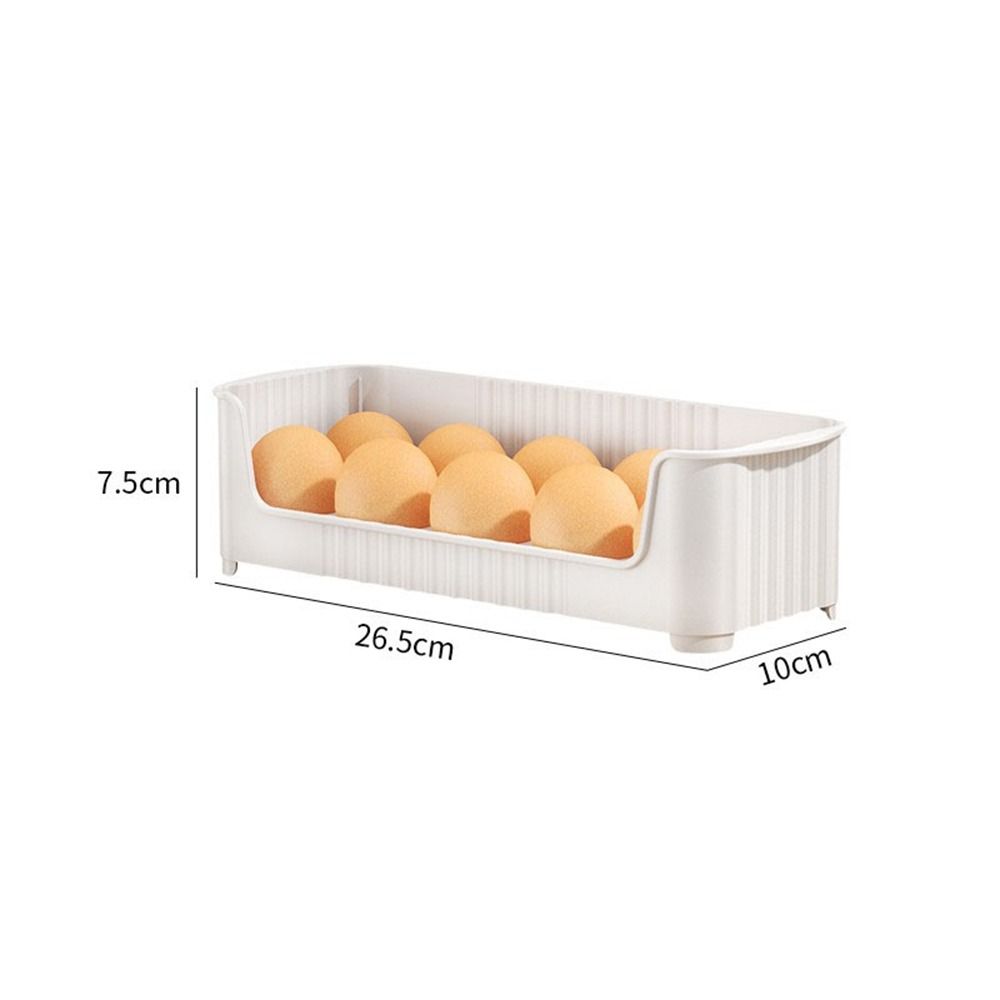Freshkeeping Egg Holder Refrigerator Side Door Egg Storage Tray Organizer For Kitchen Safe Material 6