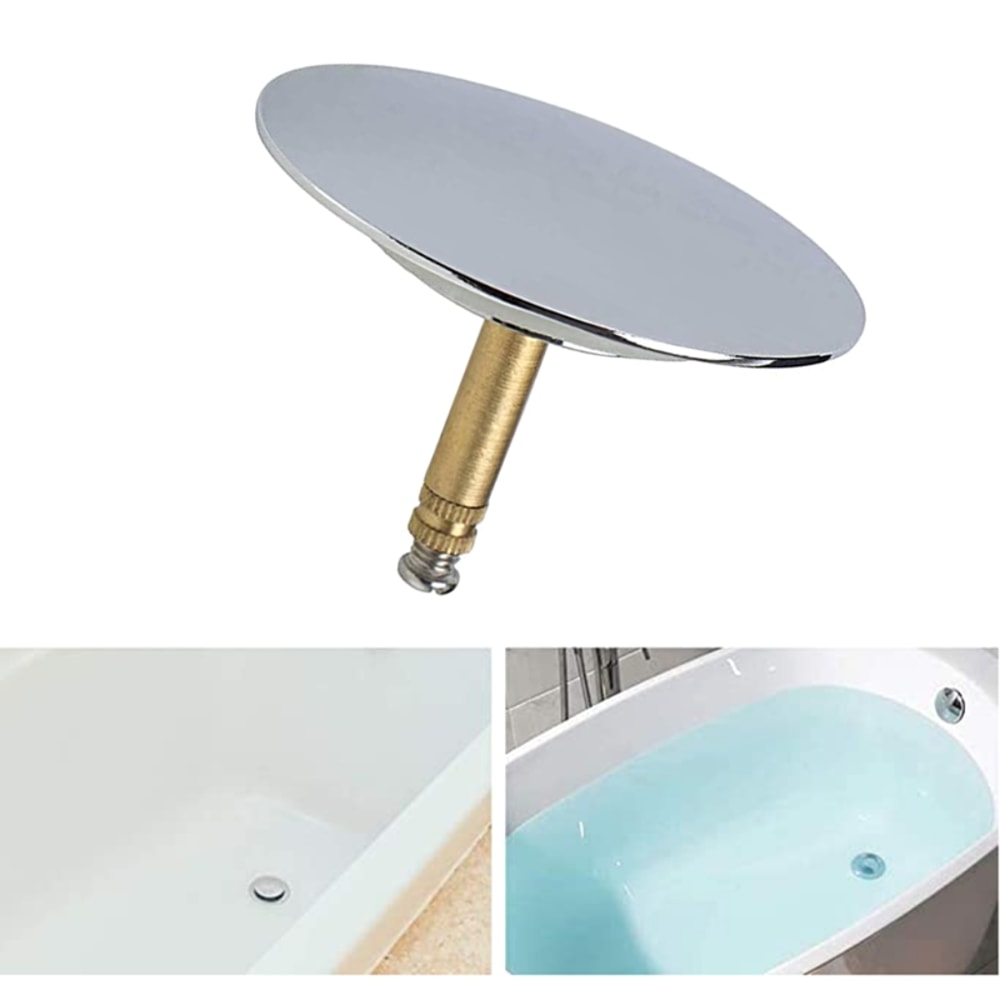 Manual Lift Bathtub Stopper, Detachable Basin Drain Plug Tool