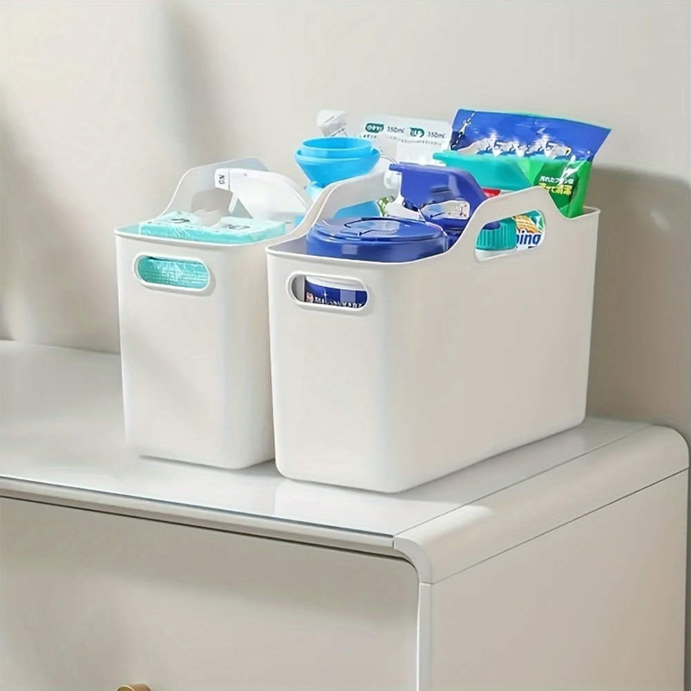 Multipurpose Kitchen Sink Organization - Contemporary Rectangular Soft Storage Bins