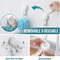 Heavy Duty Shower Hanger Easy To Install Towel Hooks No Drilling Hooks For Bathroom And Kitchen 6