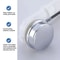 Bathroom Accessories Set, Bathtub Rotating Knob with Chrome Overflow Prevention and Bath Control