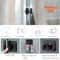 WallMounted Mop Clip Stainless Steel NonPunching Hook Multifunctional Broom And Mop Rack 5