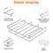 Stainless Steel Hanging Chopping Board Rack, Under Cabinet Cutting Board Organizer, Kitchenware Pot Cover Holder Storage