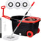 Microfiber Replacement Heads Spinning Floor Cleaning System, Extended Handle Household Item