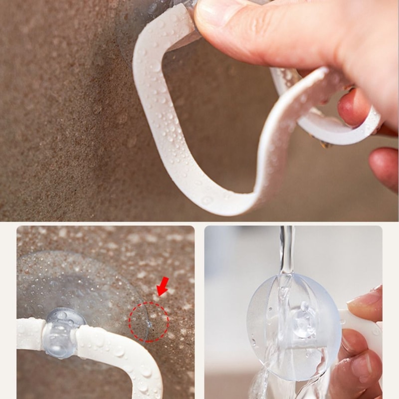 Durable Kitchen Organizer, New Suction Cup Sink Drain Rack, Multifunctional PP Storage Holder