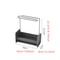 urable Dishcloth Towel Rack Kitchen, Multipurpose Sink Shelf, New Plastic Kitchen Sink Drain Rack