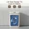 Smart Sensor Bathroom Trash Can with Lid, Non-Contact Automatic Operation