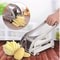 Manual Vegetable Cutter for Potato, Cucumber, and Fruits, Multifunction Stainless Steel Kitchen Tool