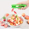 Bladeless Creative Grape Cutter, Green Multi-functional Fruit and Vegetable Cutter for Kitchen