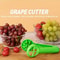 Bladeless Creative Grape Cutter, Green Multi-functional Fruit and Vegetable Cutter for Kitchen