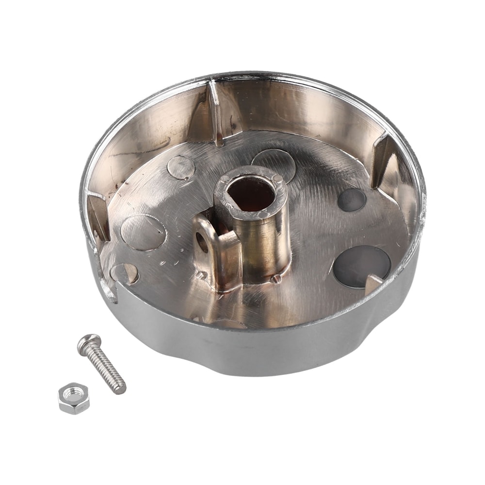 Plastic Chrome Knob for Rotating Bath Control, Elegant Bathroom Accessories