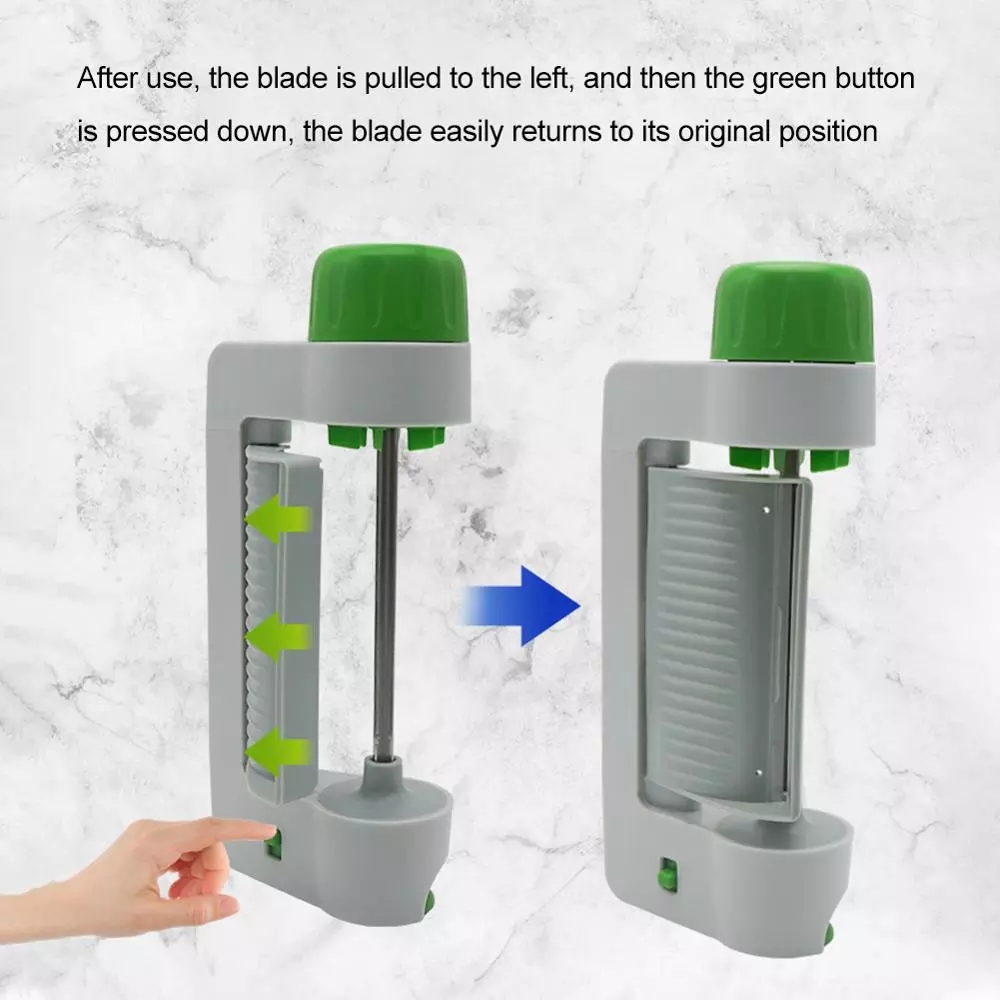 Portable Manual Vegetable Sheet Slicer Safety Apple And Potato Slicer Creative Kitchen Gadget 4