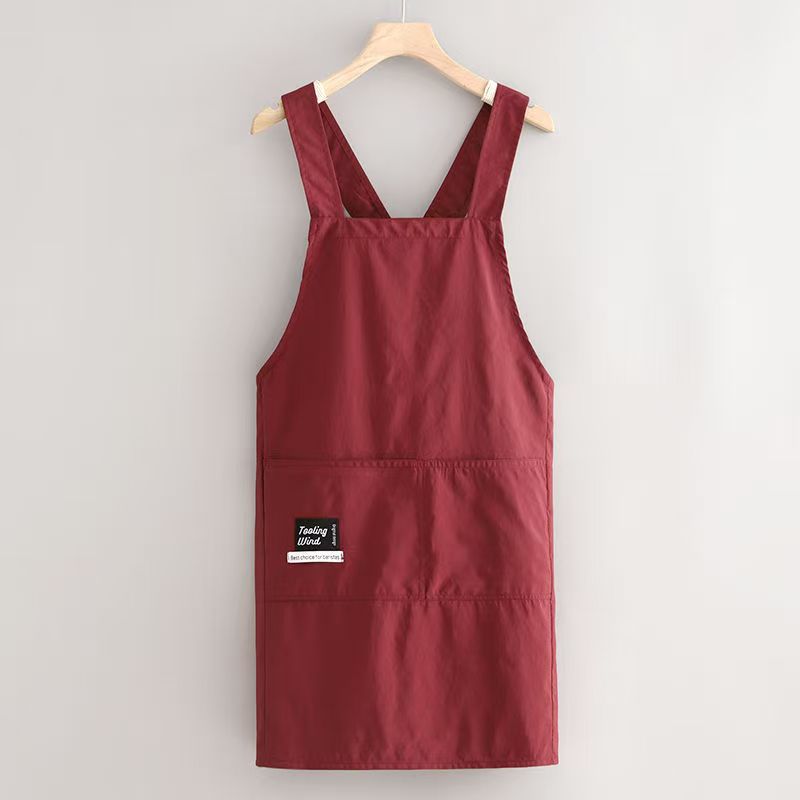 Adult Household Waist Apron, Waterproof Oil Resistant, Catering Workwear