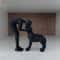 Minimalist Abstract Sculpture, Human and Pet Figurine, Emotional Companionship for Living Room or Desk