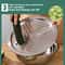 Multifunctional Vegetable Slicer, Stainless Steel Potato Slicer, Washing Basin & Drain Basket