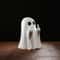 Adorable Horror Figure, Cute Middle Finger Ghost Statue, Small Halloween Decor for Home, Centerpiece for Coffee Table