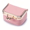 Solid Color Imitation PU Leather Jewelry Box, Ring and Necklace Storage, Mini Coin Wallet for Women