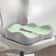 Light Green Grey Ergonomic Support Washable Polyester CarOffice Essentials 1