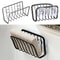Stainless Steel Suction Cup Sponge Holder, Wall-Mounted Sink Organizer, Kitchen Supplies Caddy for Sponge