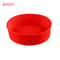 Round Silicone Cake Mold Tray, Nonstick Baking Pans, Reusable Kitchen Bakeware