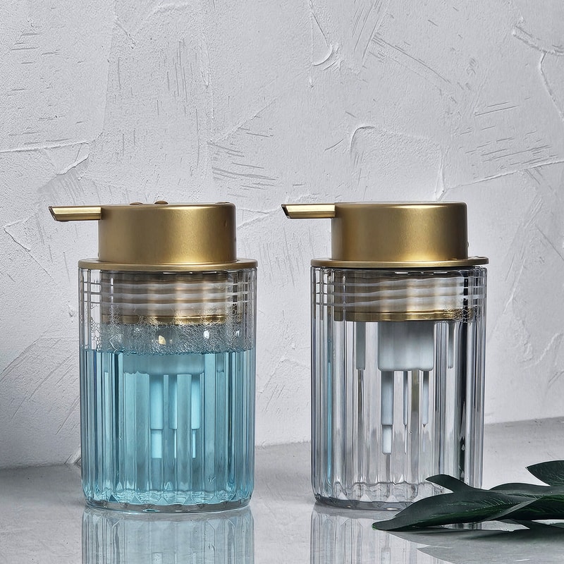 Soap Foam Bottle Hand Wash Container, Hand Foaming Dispenser for Kitchen and Bathroom