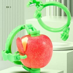 easy use handheld rotary apple peeler spiral slicer, gift ideas corer tool for fruit vegetable