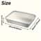 Stainless Steel Food Storage Containers, Leakproof & Stackable with Clear Lids for Home, Camping & Meal Prep