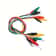 Test Leads Alligator Clips, Double-ended Crocodile Clips, Roach Clip Jumper for Electrical Work