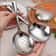 Heat Insulated Handle Kitchen Utensils, Stainless Steel Ladles For Serving, Soup Rice Spoon