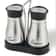 Adjustable Refillable Salt and Pepper Shakers, Kitchen Glass Spice Bottle Set with Pour Holes, Spice Dispenser