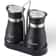 Adjustable Refillable Salt and Pepper Shakers, Kitchen Glass Spice Bottle Set with Pour Holes, Spice Dispenser