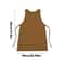 Women's Waterproof Anti-dirty Long Vest Apron with Pockets for Beauty and Nail Salon Work