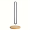 FreeStanding Vertical Storage Rack NordicStyle Bamboo Base Paper Towel Holder Countertop Mounting 5