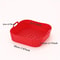 Foldable Reusable Silicone Air Fryer Liner, Heat Resistant Non-stick Baking Mat for Kitchen Use