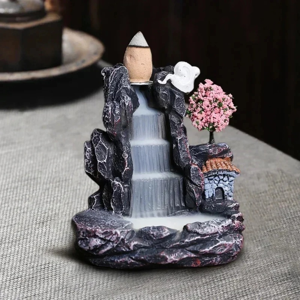 DropletShaped Aromatherapy Burner Recirculating Aromatherapy Container Herbal Therapy Decoration It 5
