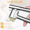 Garlic Press Mincer, Detachable Stainless Steel Garlic Crusher, Extended Edition, Rust Proof Kitchen Tool for Easy Crush
