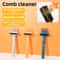 Hairbrush Cleaner, Comb Embedded Tool, Comb Cleaning Brush for Removing Hair Dust
