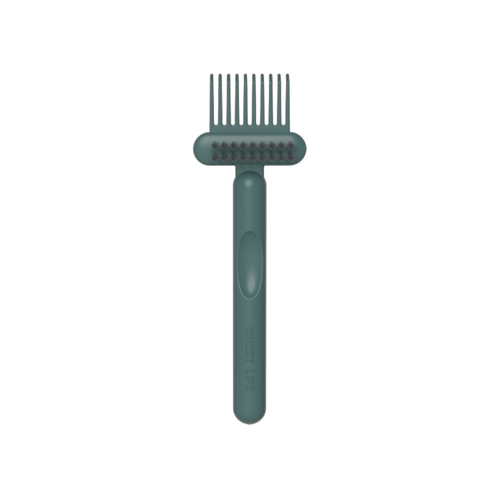 Hairbrush Cleaner, Comb Embedded Tool, Comb Cleaning Brush for Removing Hair Dust