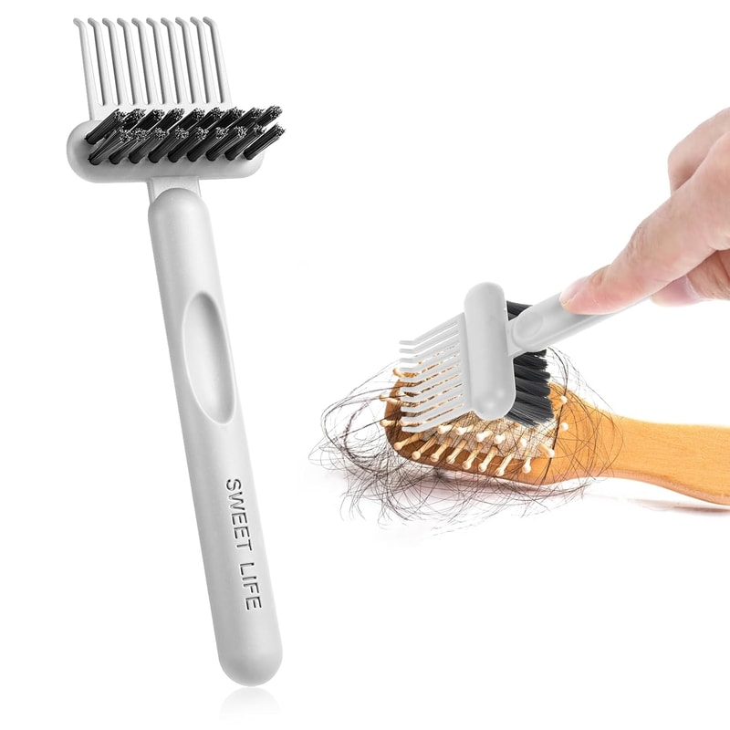 Mini Dust Remover Brush Comb Cleaning Brush For Hair Cleaner Tool 6