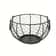 Egg Holder Organizer Storage Basket, High Quality Kitchen Storage Metal Wire Basket