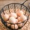 Egg Holder Organizer Storage Basket, High Quality Kitchen Storage Metal Wire Basket