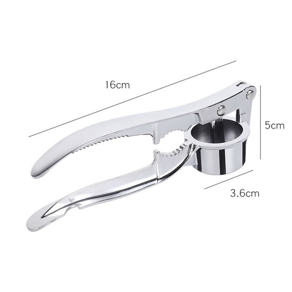 Multifunction Stainless Steel Garlic Press, Ginger Crusher, Masher, Kitchen Cooking Tool