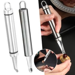 multifunction stainless steel shrimp peeler, fruit core remover for lychee, cherry, longan - kitchen accessories tool