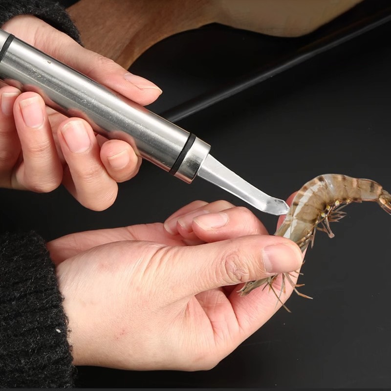 Multifunction Stainless Steel Shrimp Peeler Fruit Core Remover For Lychee Cherry Longan Kitchen Ac 2