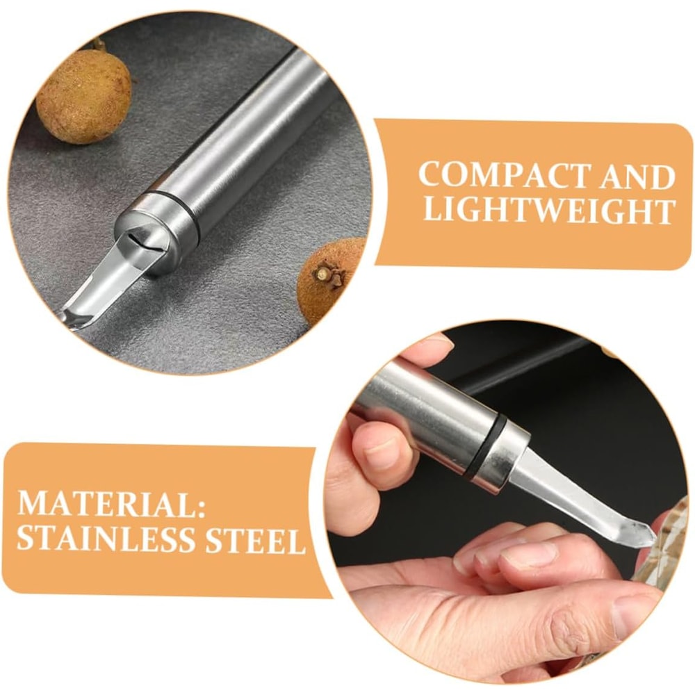 Multifunction Stainless Steel Shrimp Peeler Fruit Core Remover For Lychee Cherry Longan Kitchen Ac 4