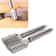 Seafood Crackers Fish Scaler Scraper, Stainless Steel Planet Skin Brush Cleaner